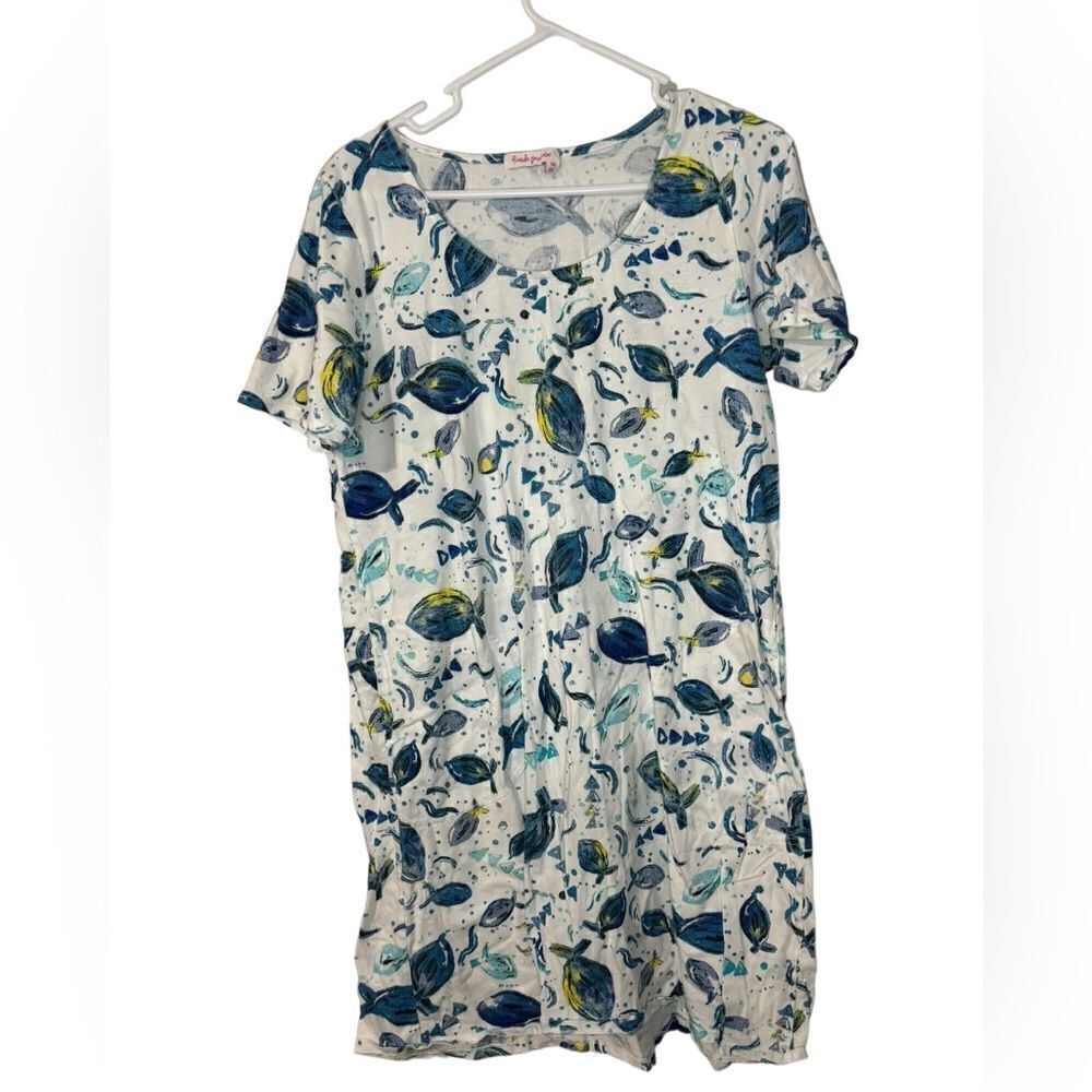 Vintage Fresh Produce Fish Dress